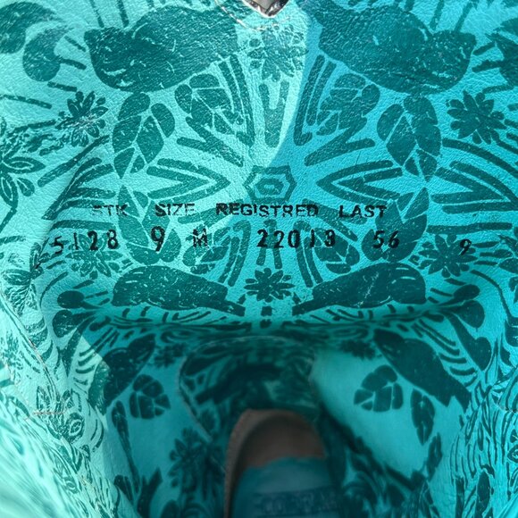 Corral New Women's Studded Overlay Wing Black Boots, Size 9 - Picture 14 of 16